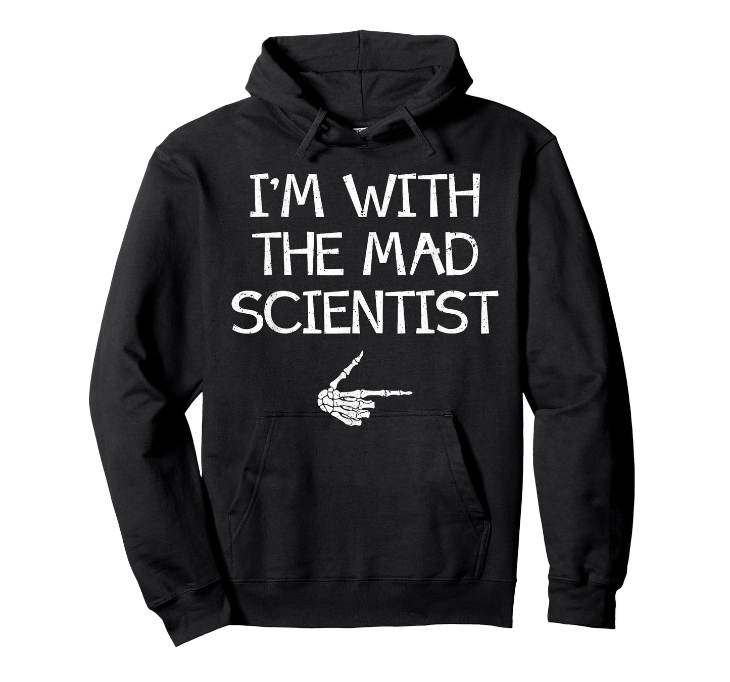 I'm With The Mad Scientist Easy Halloween Couples Matching T-Shirt
