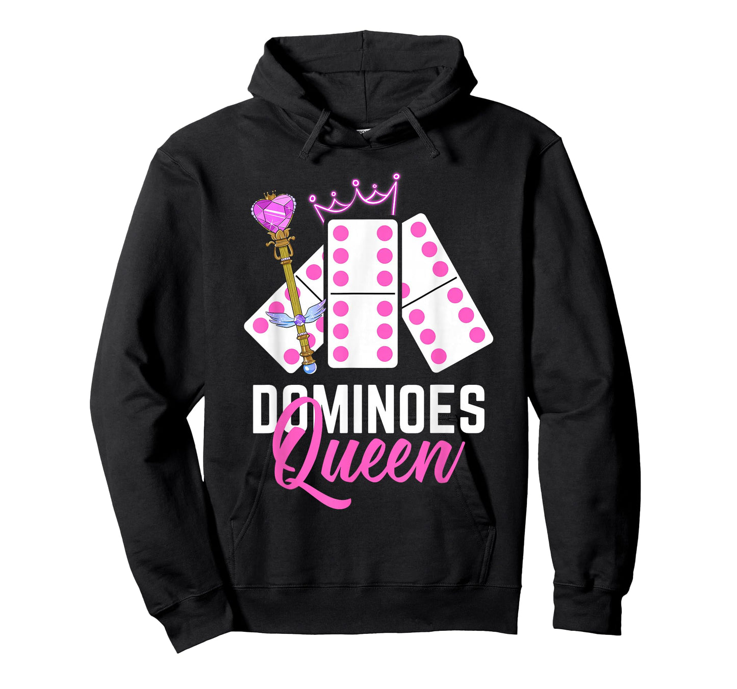 Dominoes Queen Domino Player Dominoes Lover T-Shirt