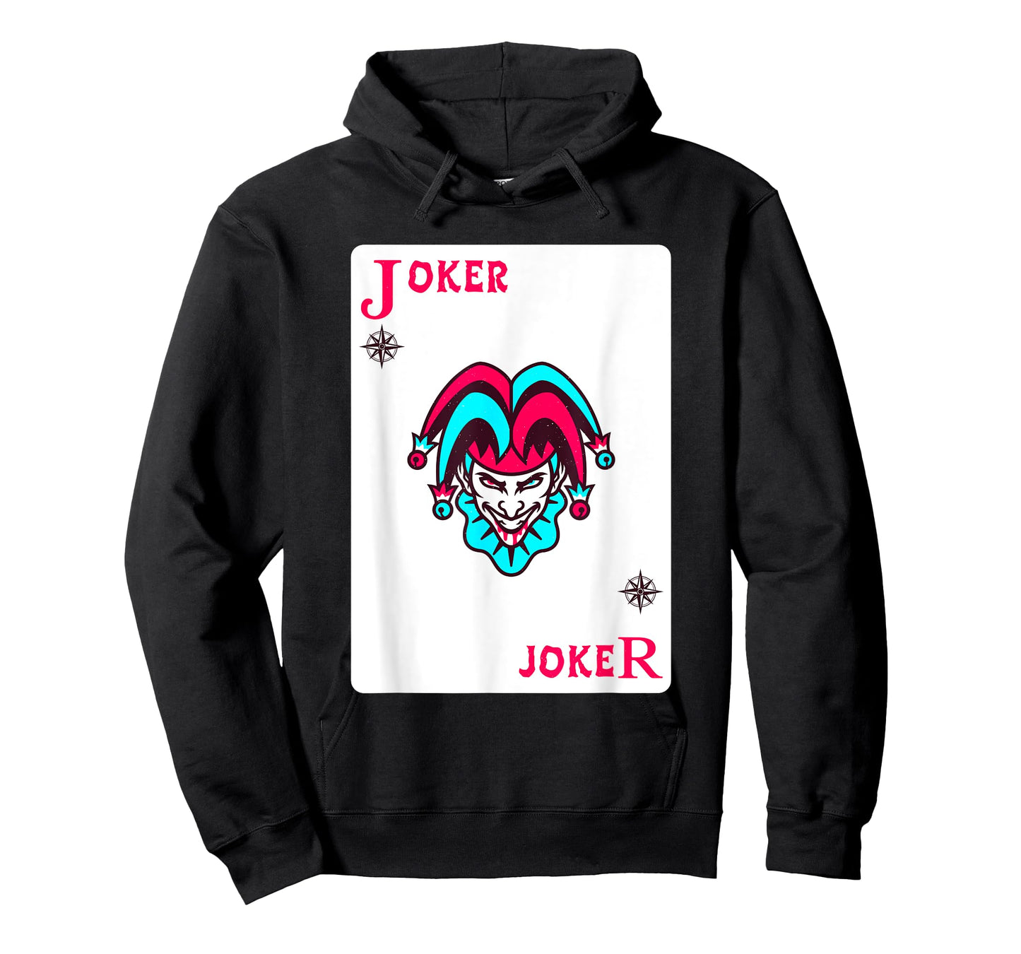Joker Playing Card Shirt Distressed Jester T-Shirt