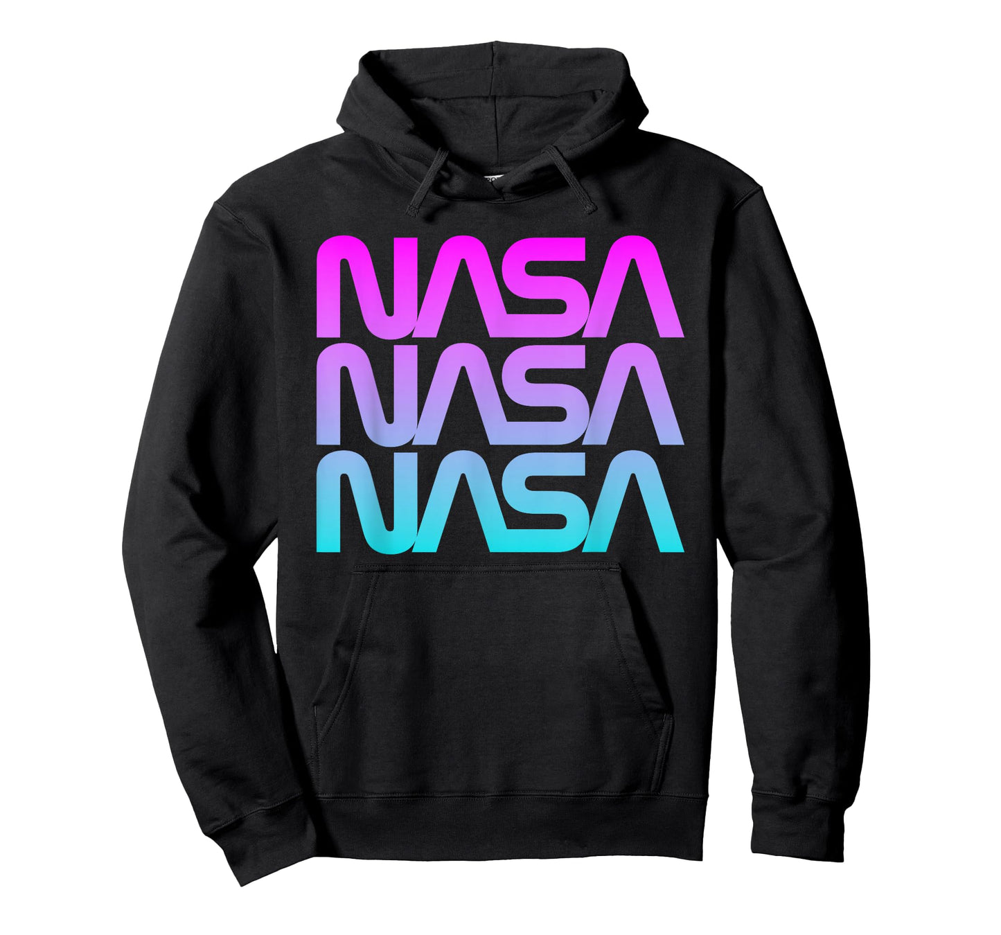 70s 80s Retro Vintage NASA Worm Retro NASA Pastel gradient T-Shirt