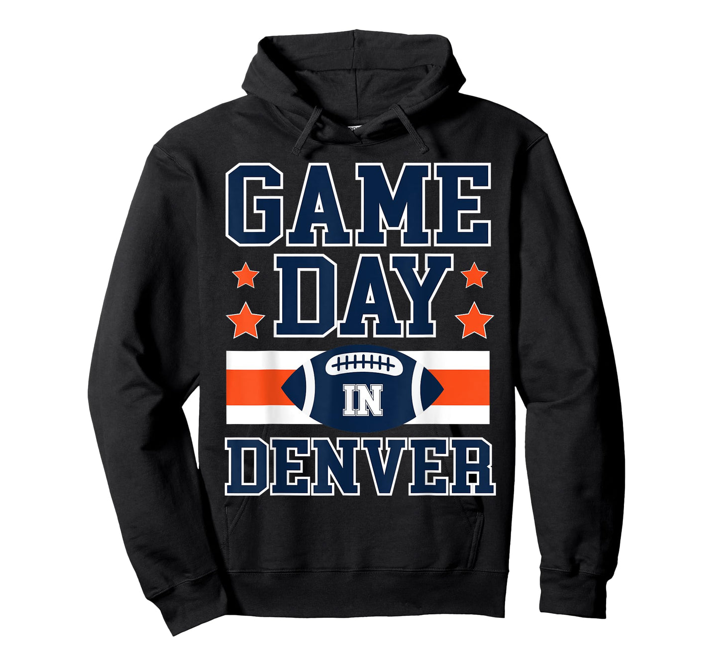 Game Day In Denver Football Fans Season Trend Gift T-Shirt