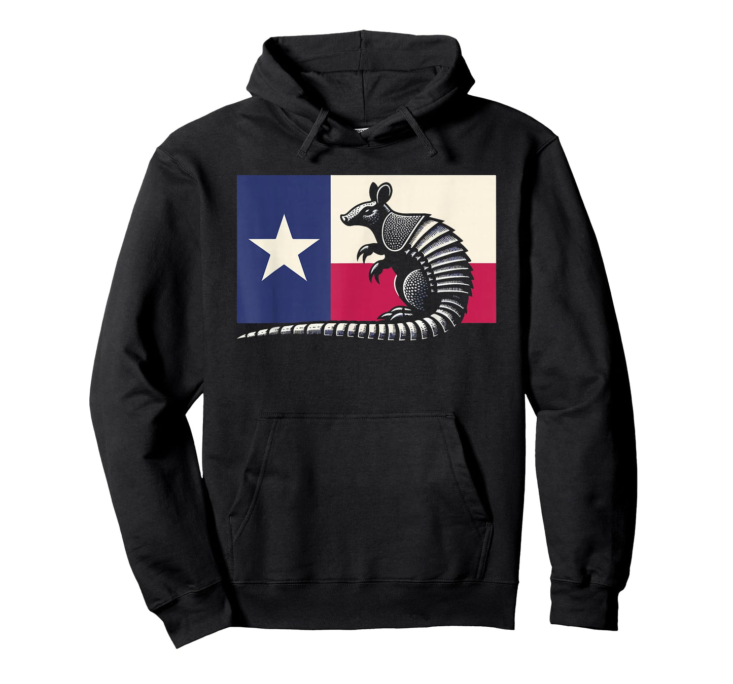 Armadillo Lover Country Texas Flag T-Shirt