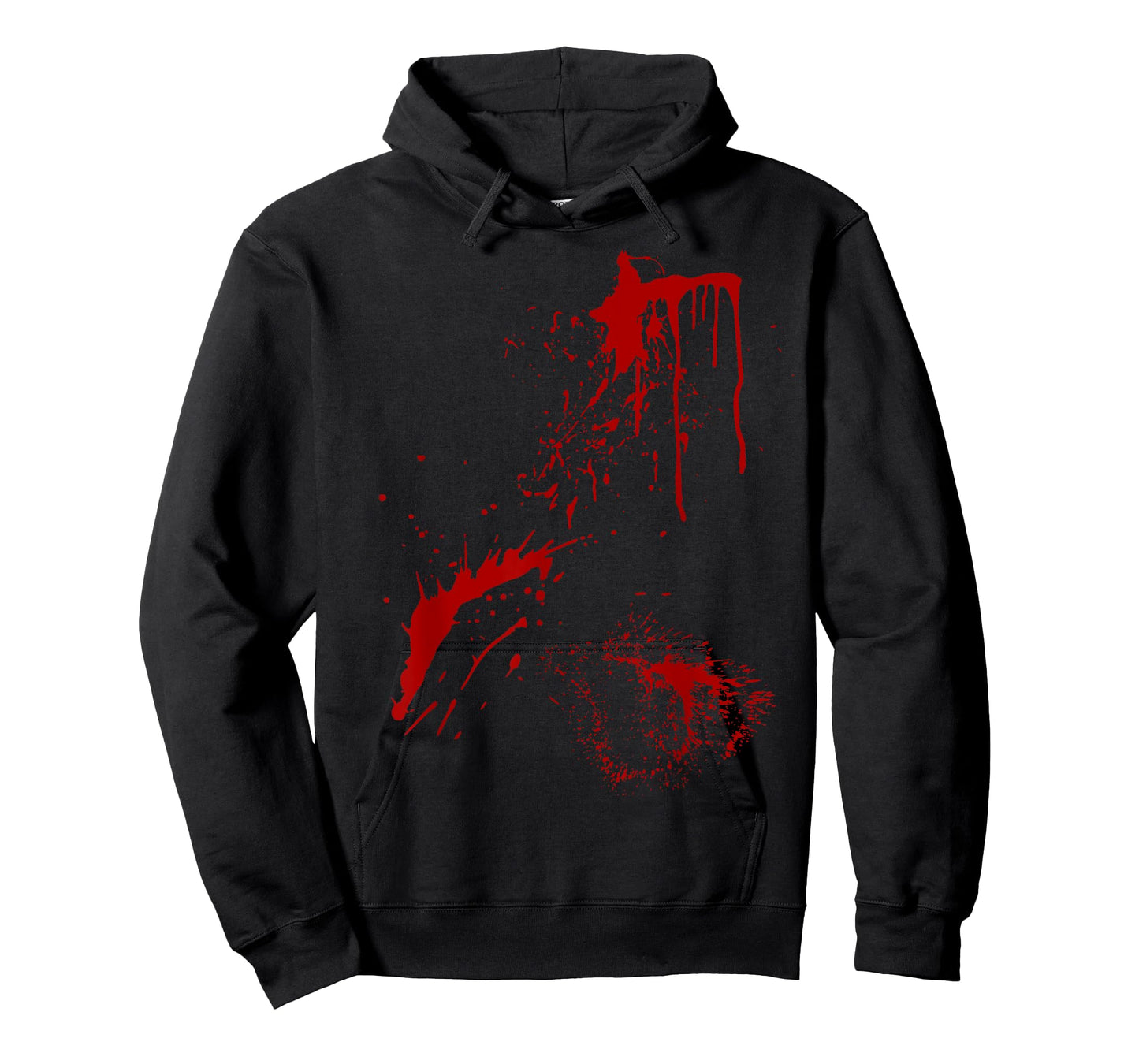 Blood Splatter Spatter Fake Bloody Halloween Zombie Victim T-Shirt
