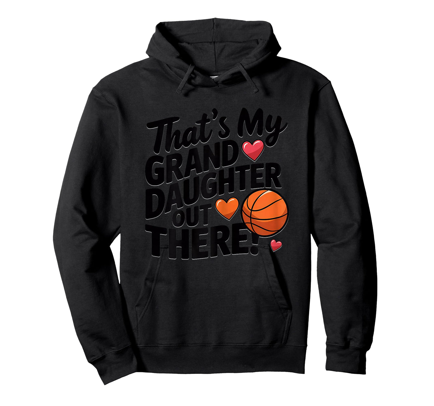 Basketball Grandma That's My Granddaughter Out There Cute T-Shirt