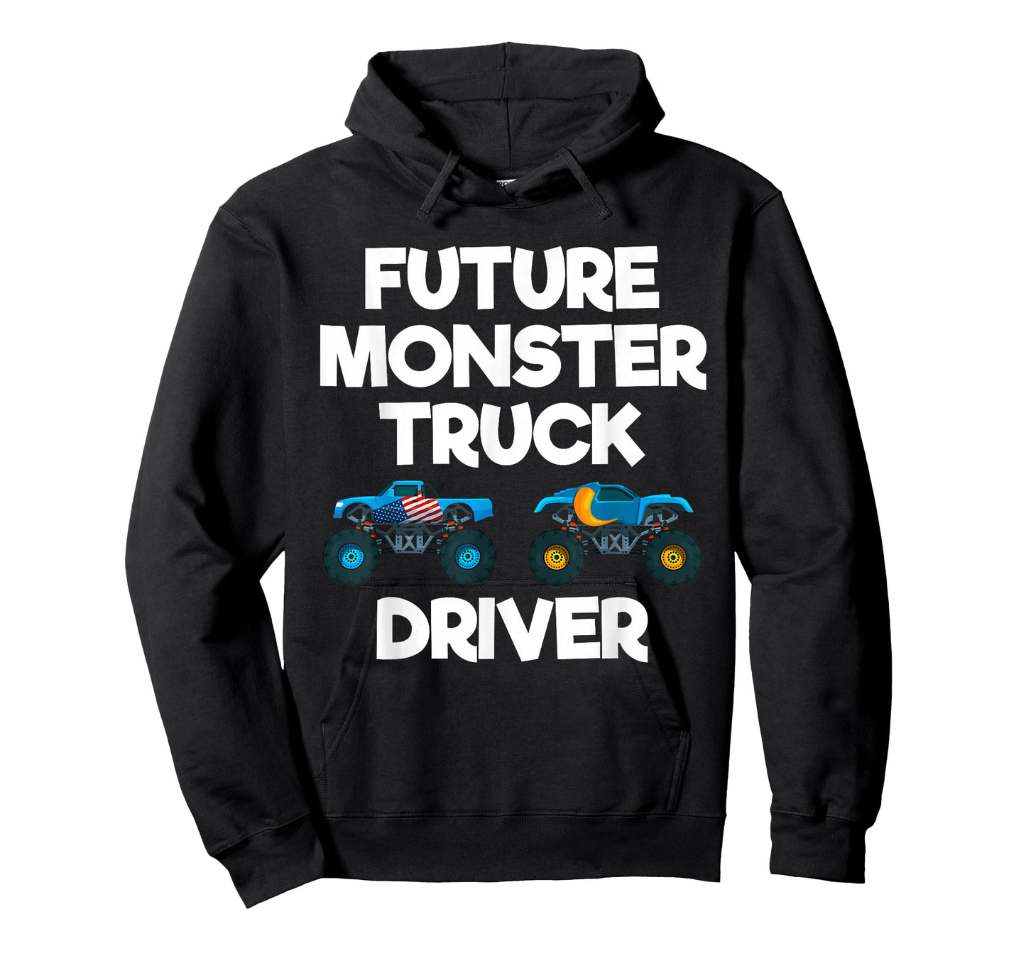 Future Monster Truck Driver Funny Humor Costume Design T-Shirt