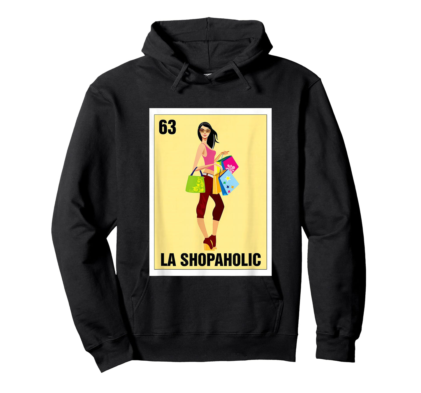 La Shopaholic Mexican Bingo Card Game Shopping Lover Shop T-Shirt
