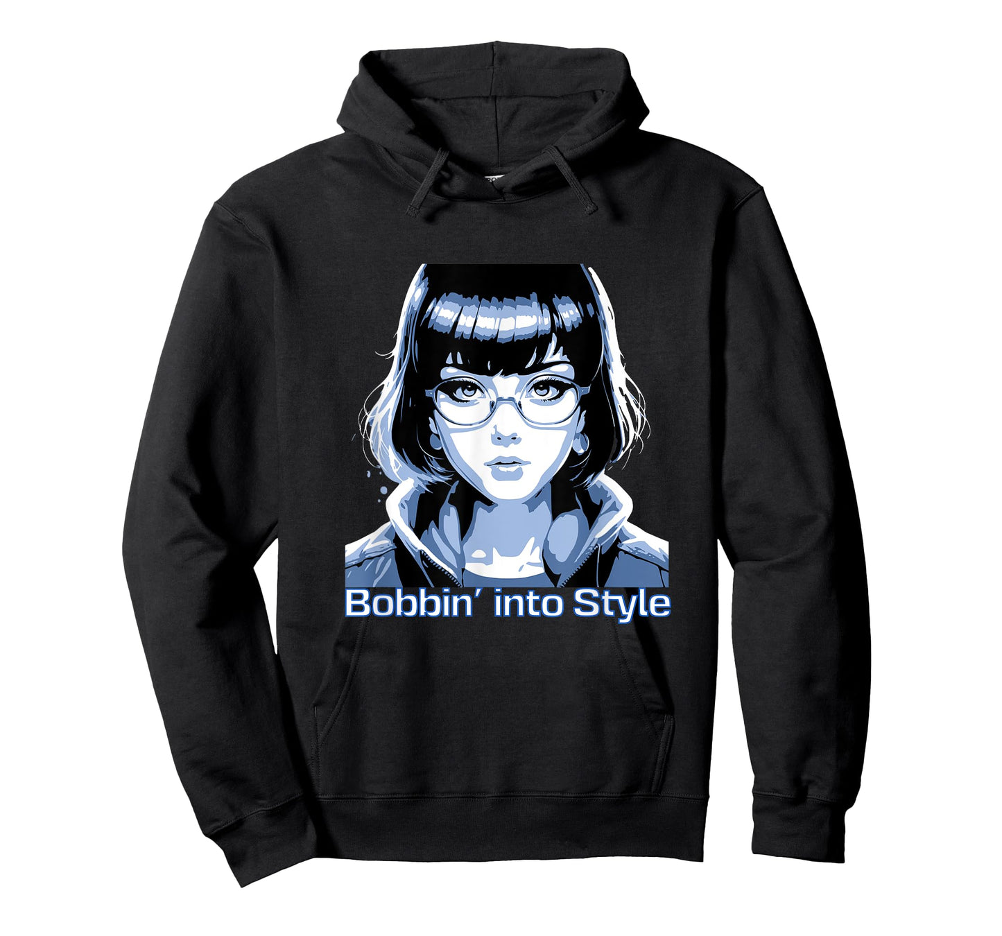 Anime Girls Short Pixie Hair Kawaii Bob Cut Women Fashion T-Shirt