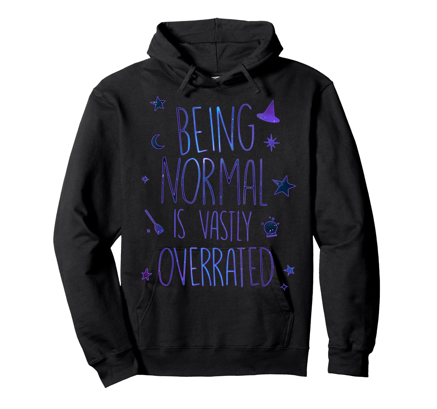 Being Normal Is Vastly Overrated Funny Halloween Costume T-Shirt