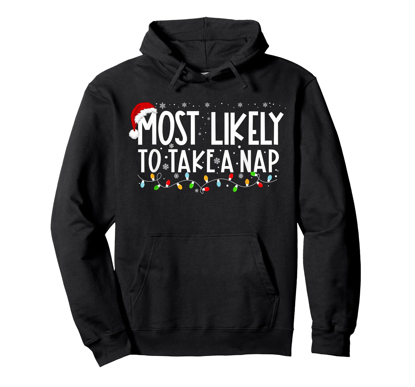 Most Likely To Take A Nap Funny Christmas Vacation T-Shirt