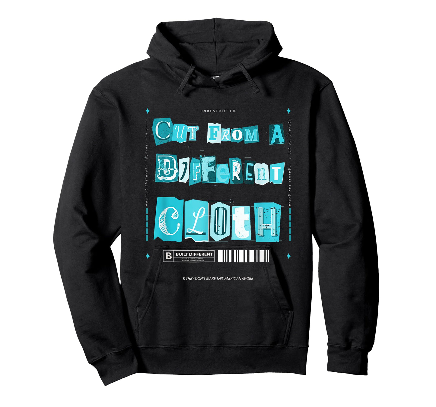 Turquoise Cut from A Different Cloth Turquoise Graphic T-Shirt