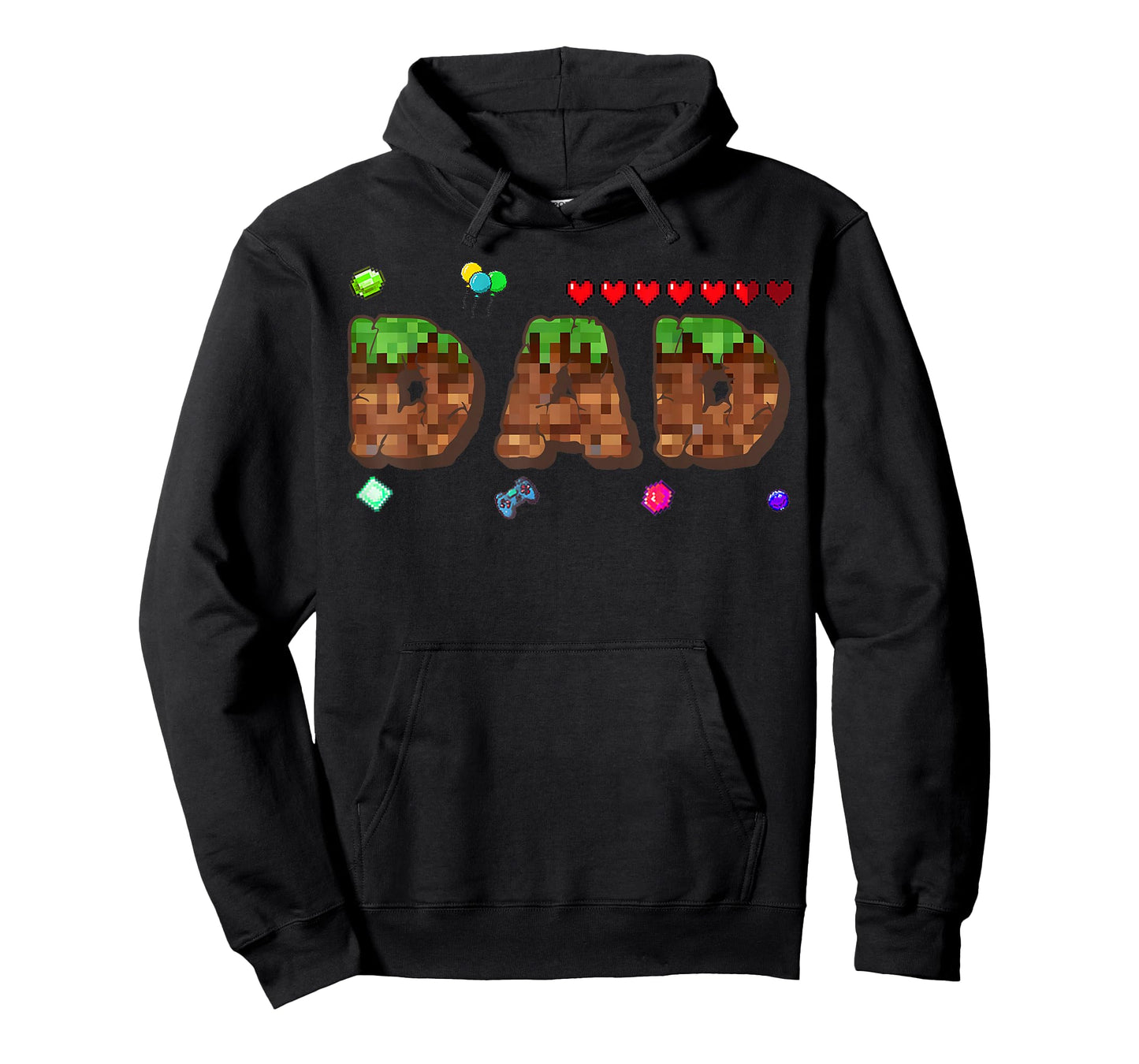 Mom And Dad Of The Birthday Boy Pixel Game Matching Family T-Shirt