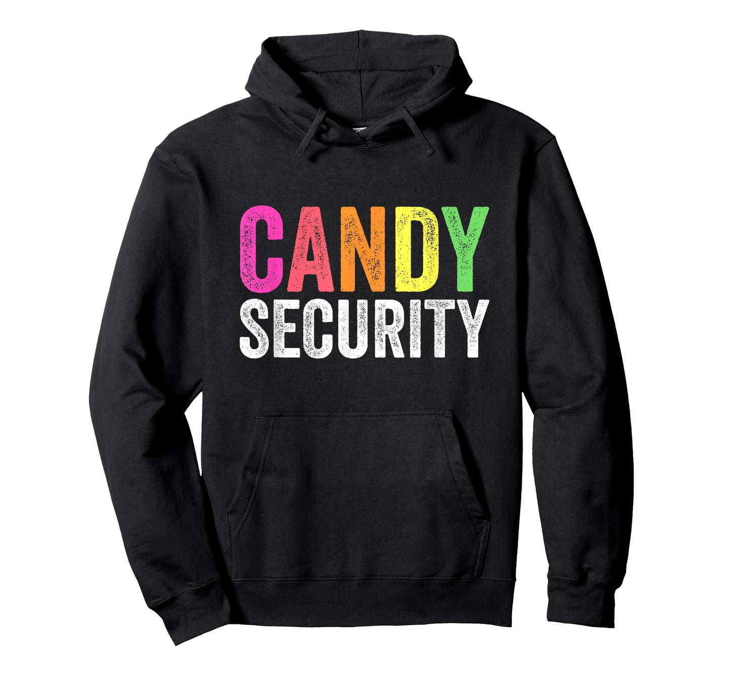 Funny Candy Security Halloween Costume T-Shirt