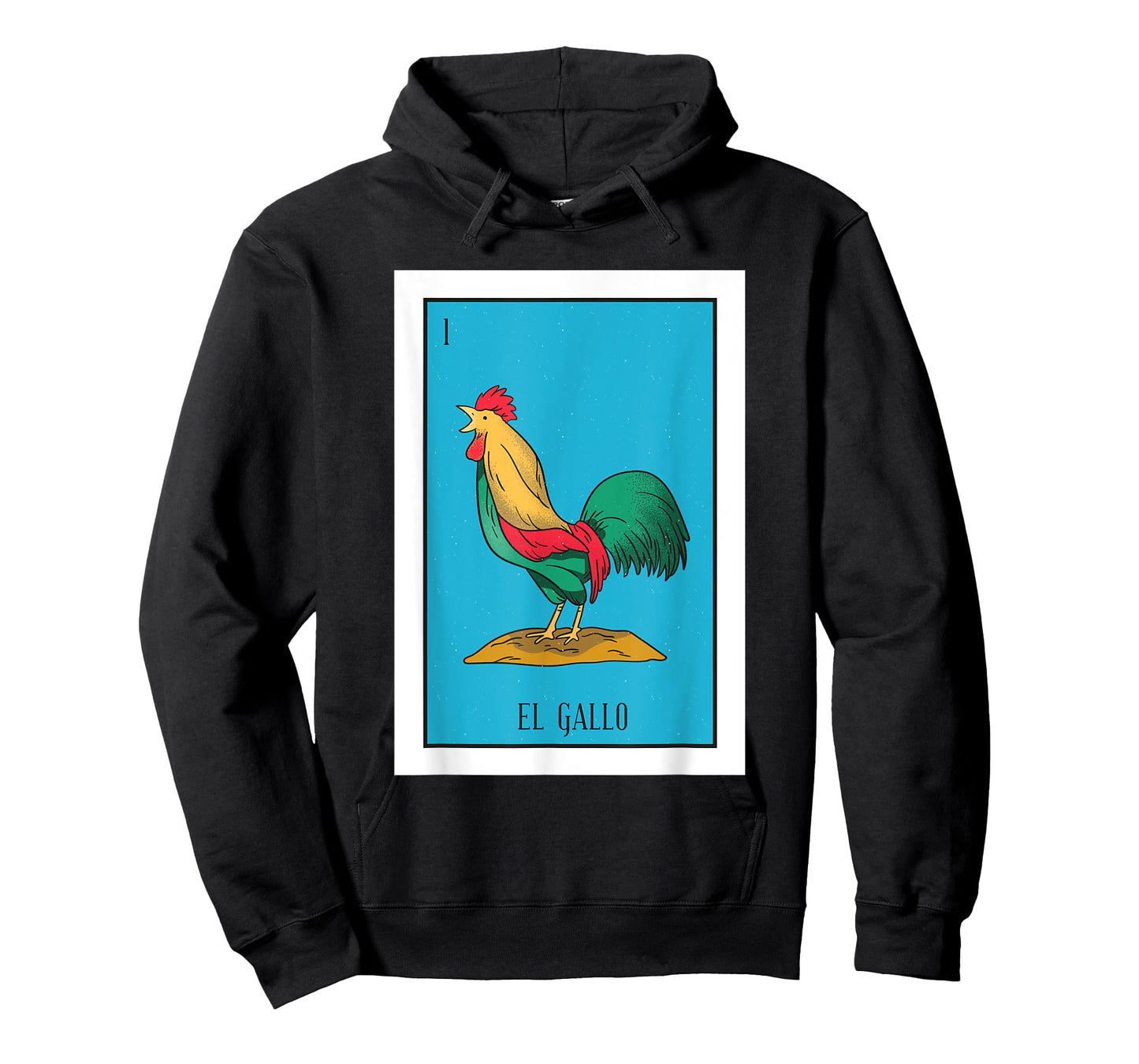 El Chicken Lottery Gift The Chicken Card Mexican Lottery T-Shirt