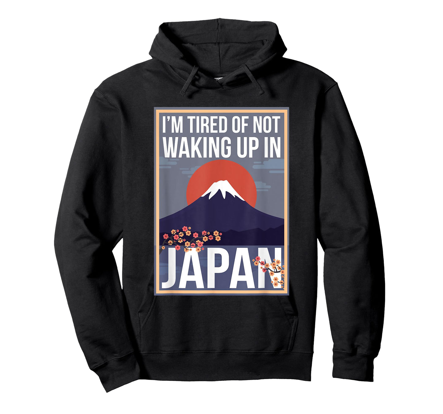 I’m Tired of Waking Up and Not Being In Japan Cute Japanese T-Shirt