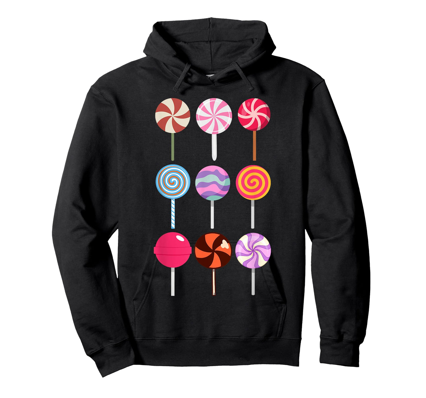 Funny Lollipop Art Candy Lollipop Lovers For Men Women Kids T-Shirt