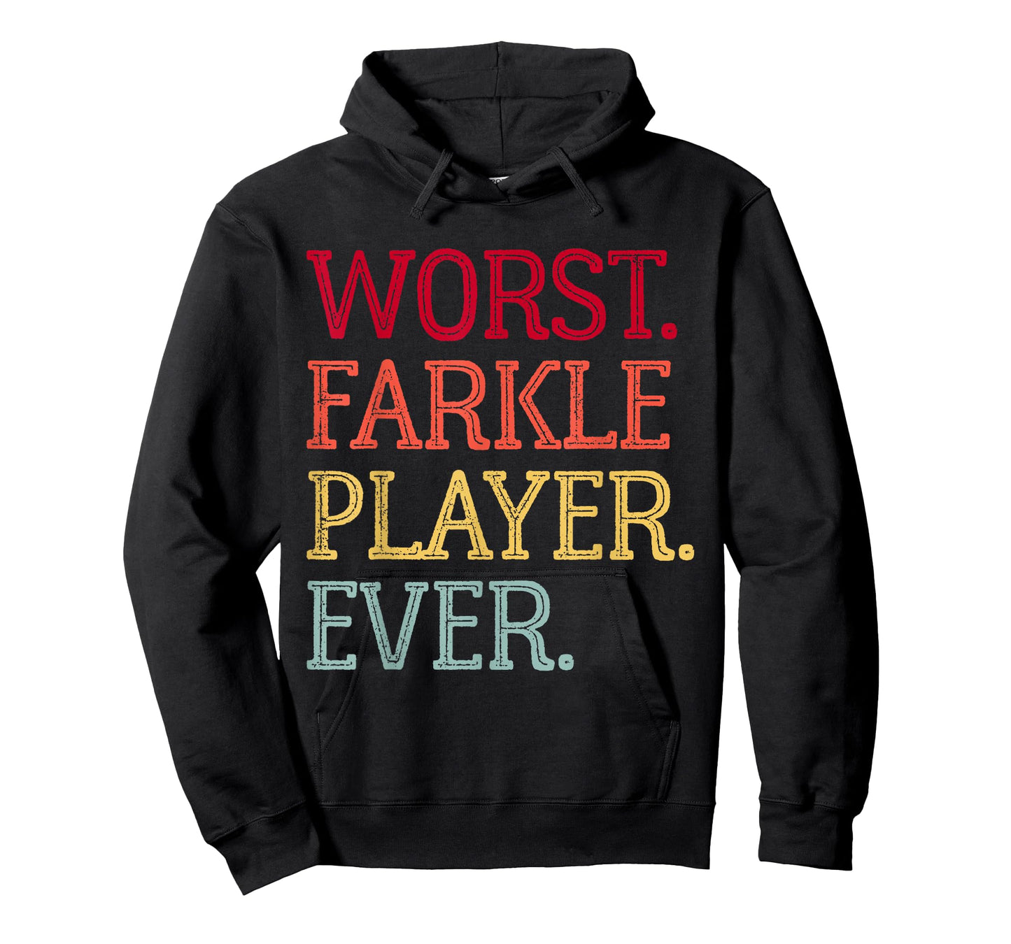 Worst Farkle Player Ever Vintage Farkle Dice Game T-Shirt