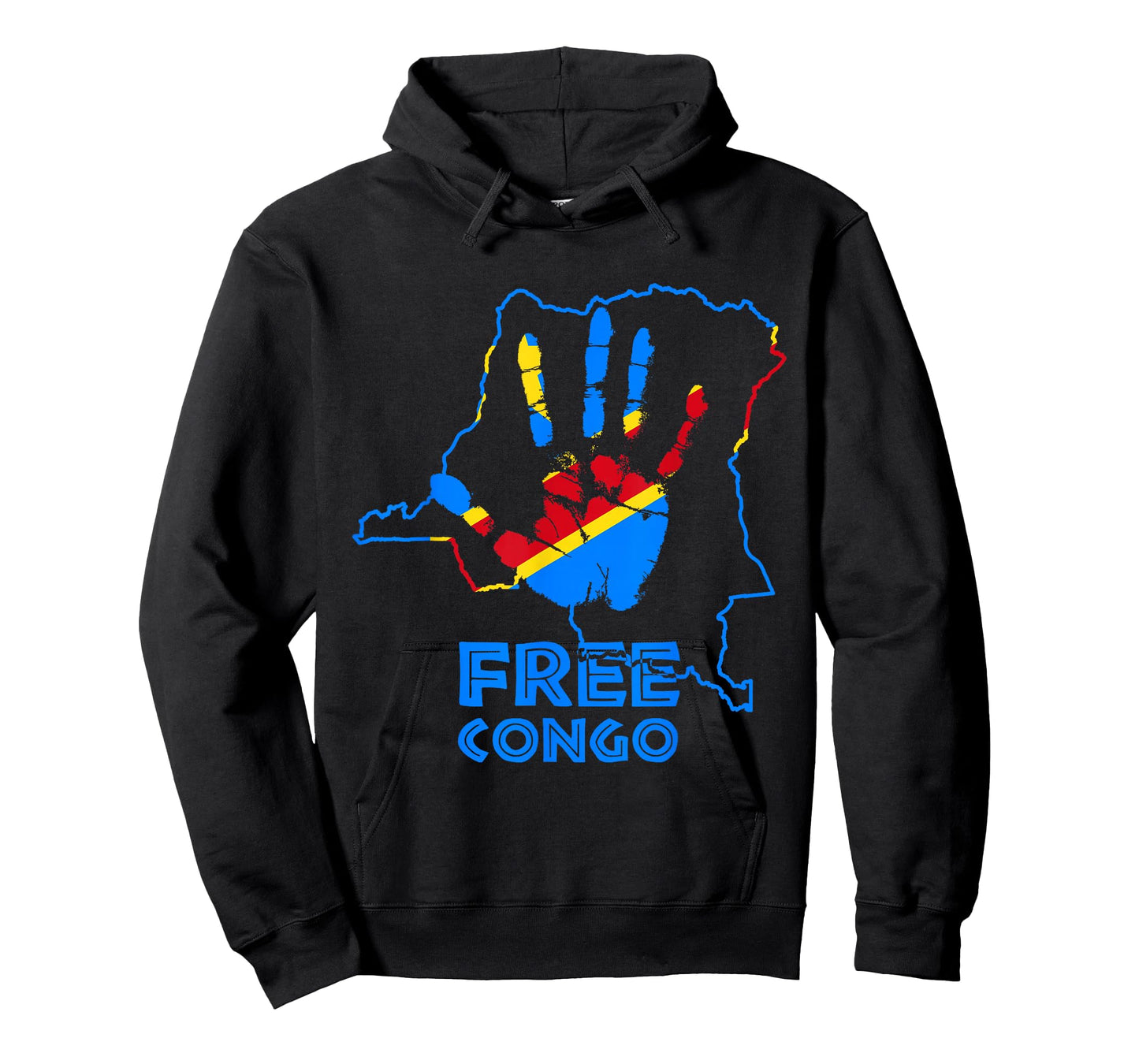 Democratic Republic of Congo flag, Free Congo Congolese Flag T-Shirt