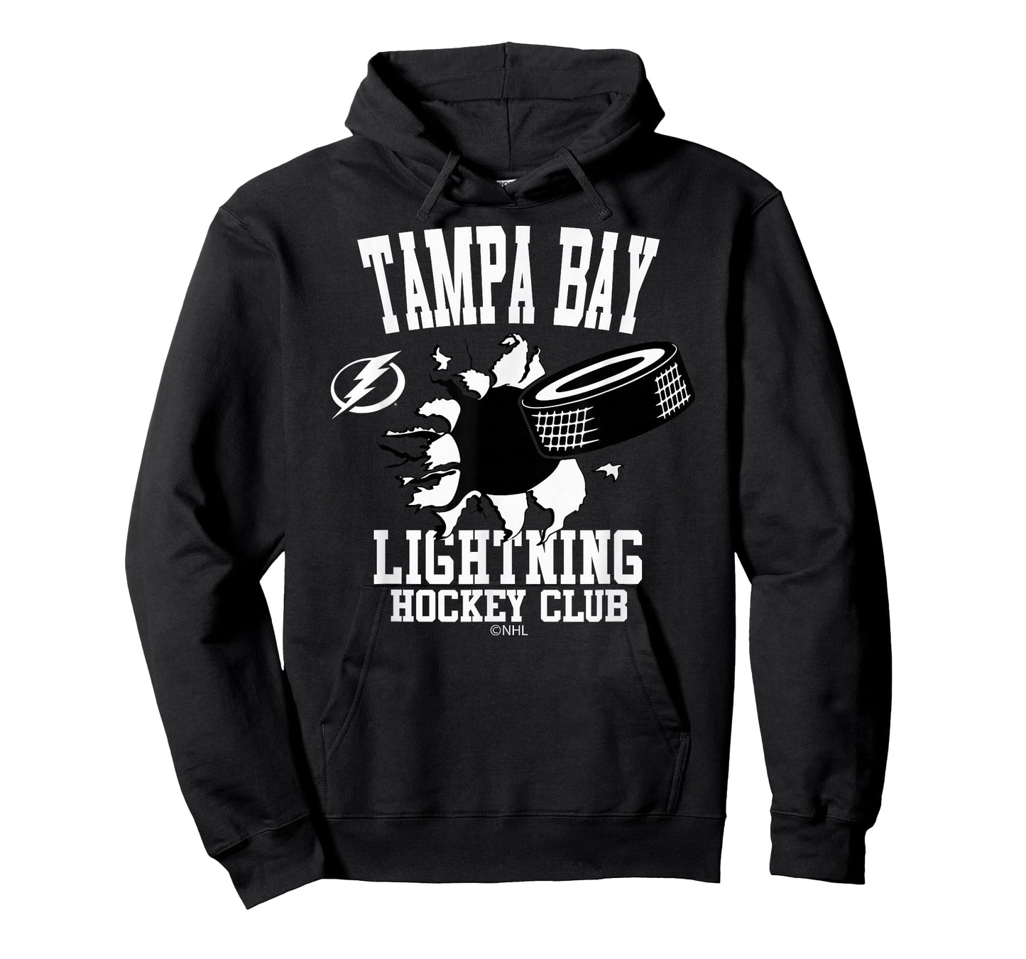 Tampa Bay Lightning Puck Burst Royal Officially Licensed T-Shirt