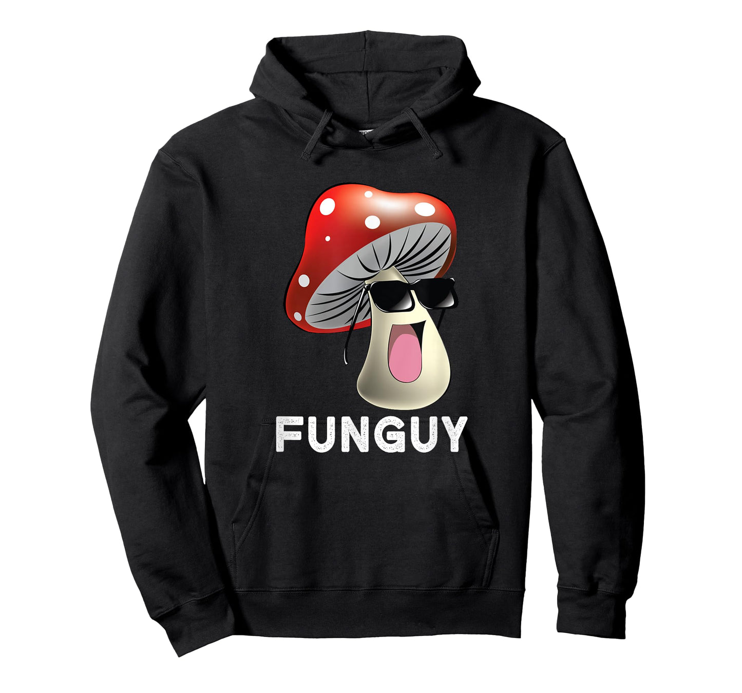 Funguy Funny Fungi Fungus Mushroom Men Funny Guy Vintage T-Shirt