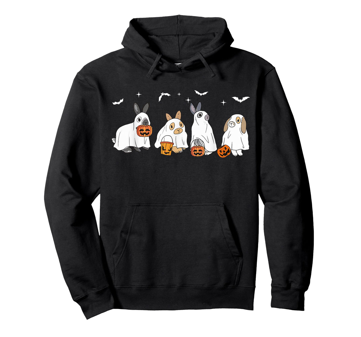 Happy Halloween Rabbit Ghost Bunny Lover Spooky Season T-Shirt