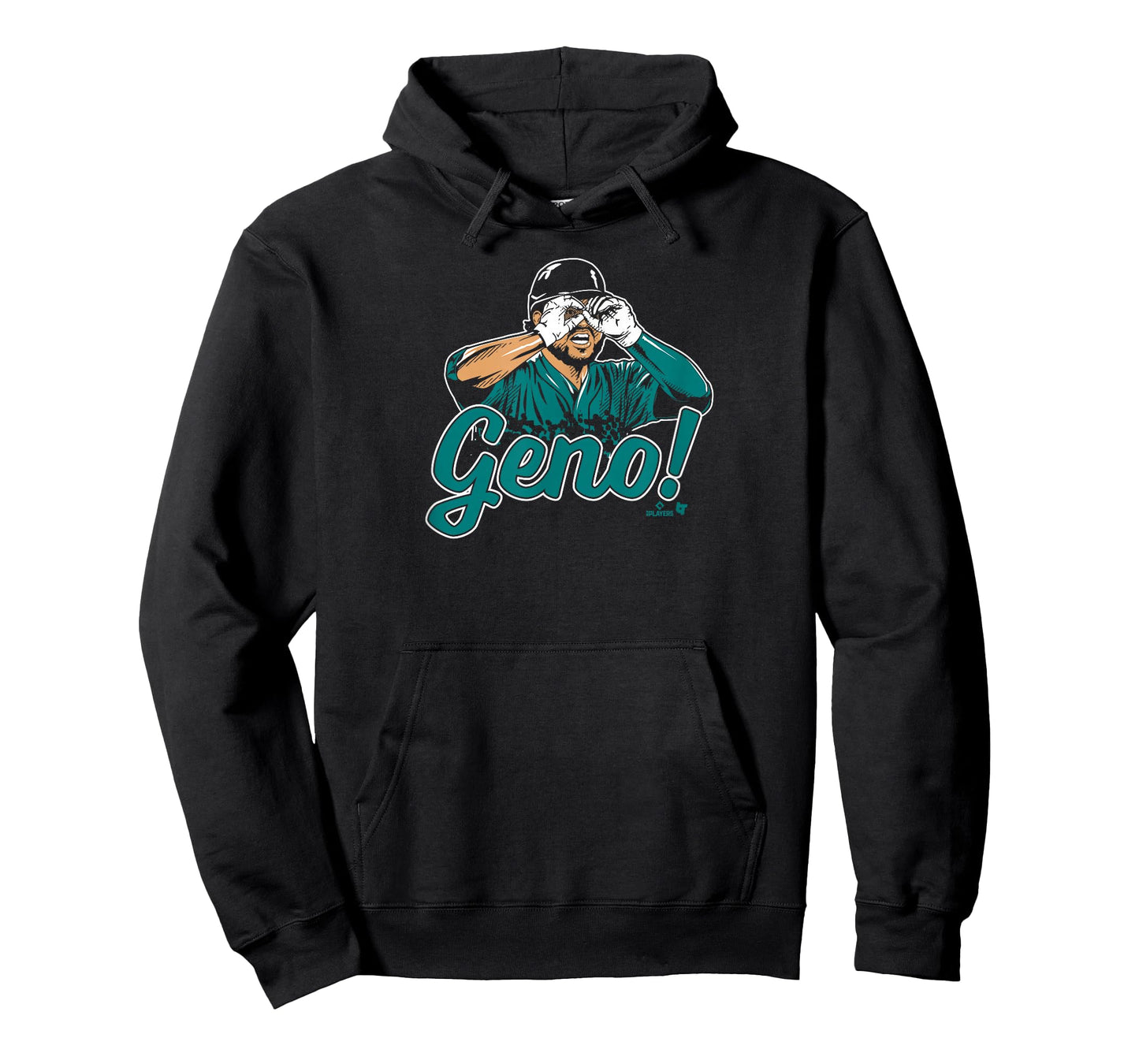 Eugenio Suarez - Geno Goggles - Seattle Baseball T-Shirt