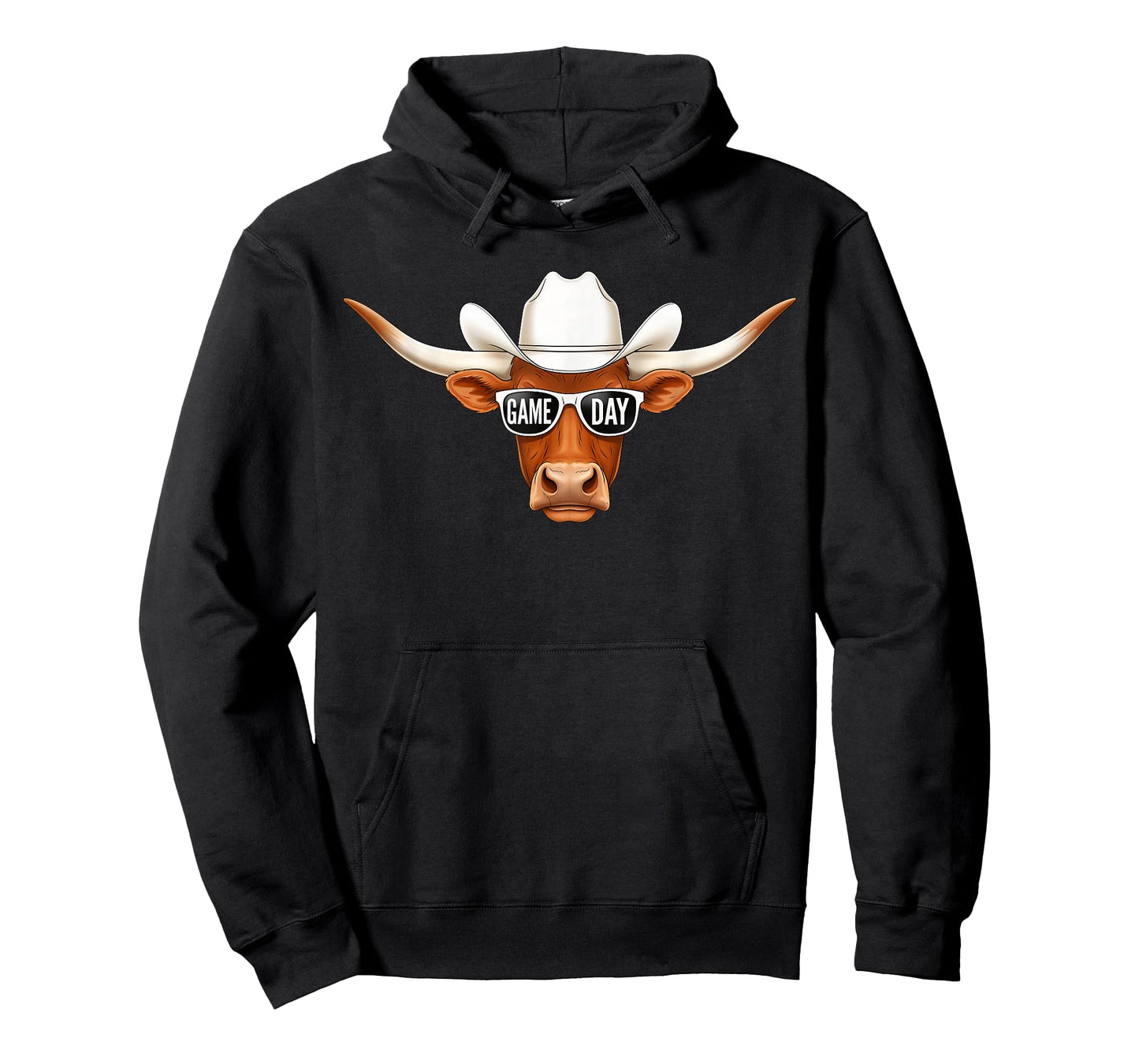 Vintage Bull with Sunglasses Graphic Tee for Men Women Kids T-Shirt
