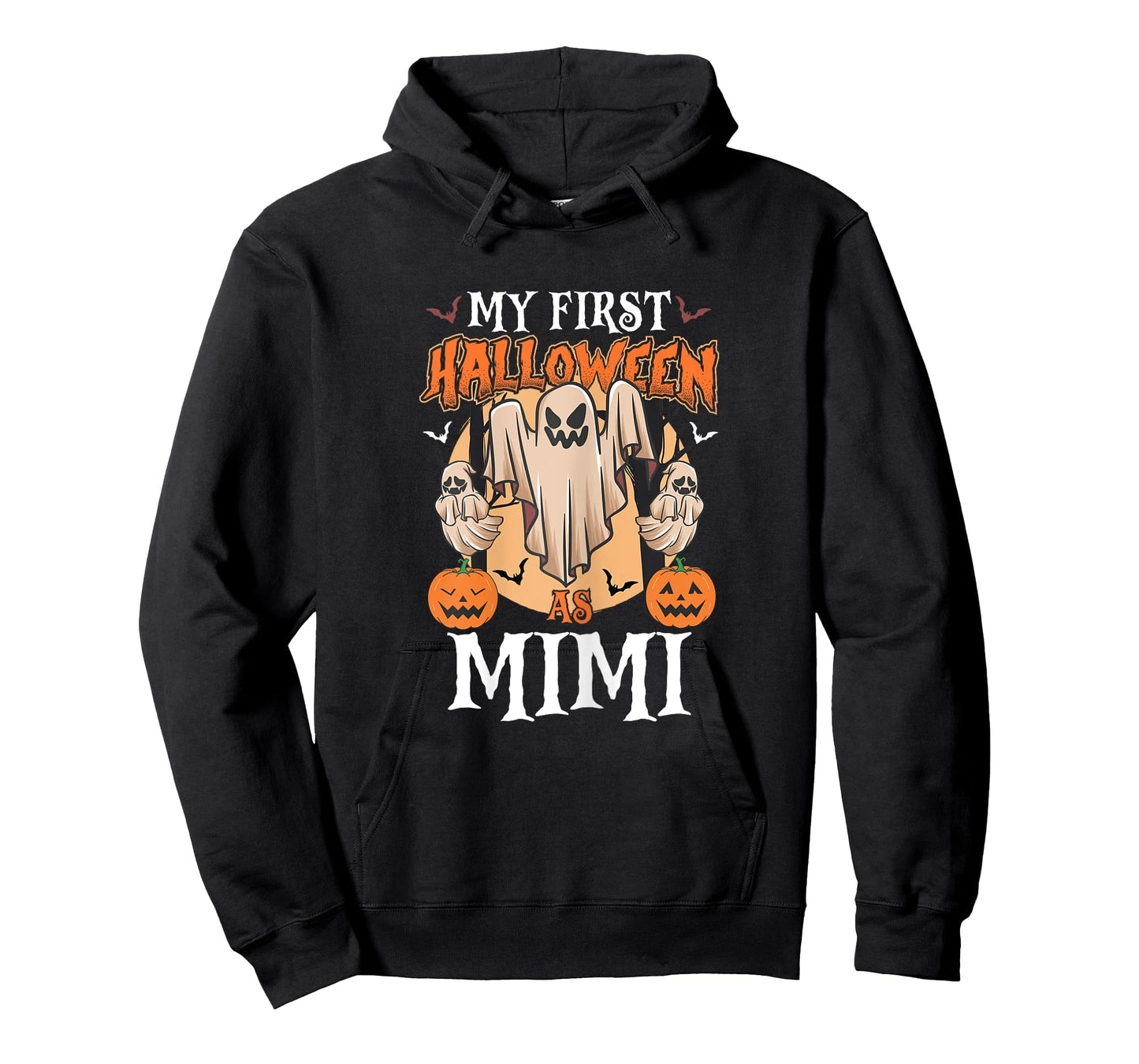 My First Halloween As Mimi Funny Halloween Ghost Costume T-Shirt