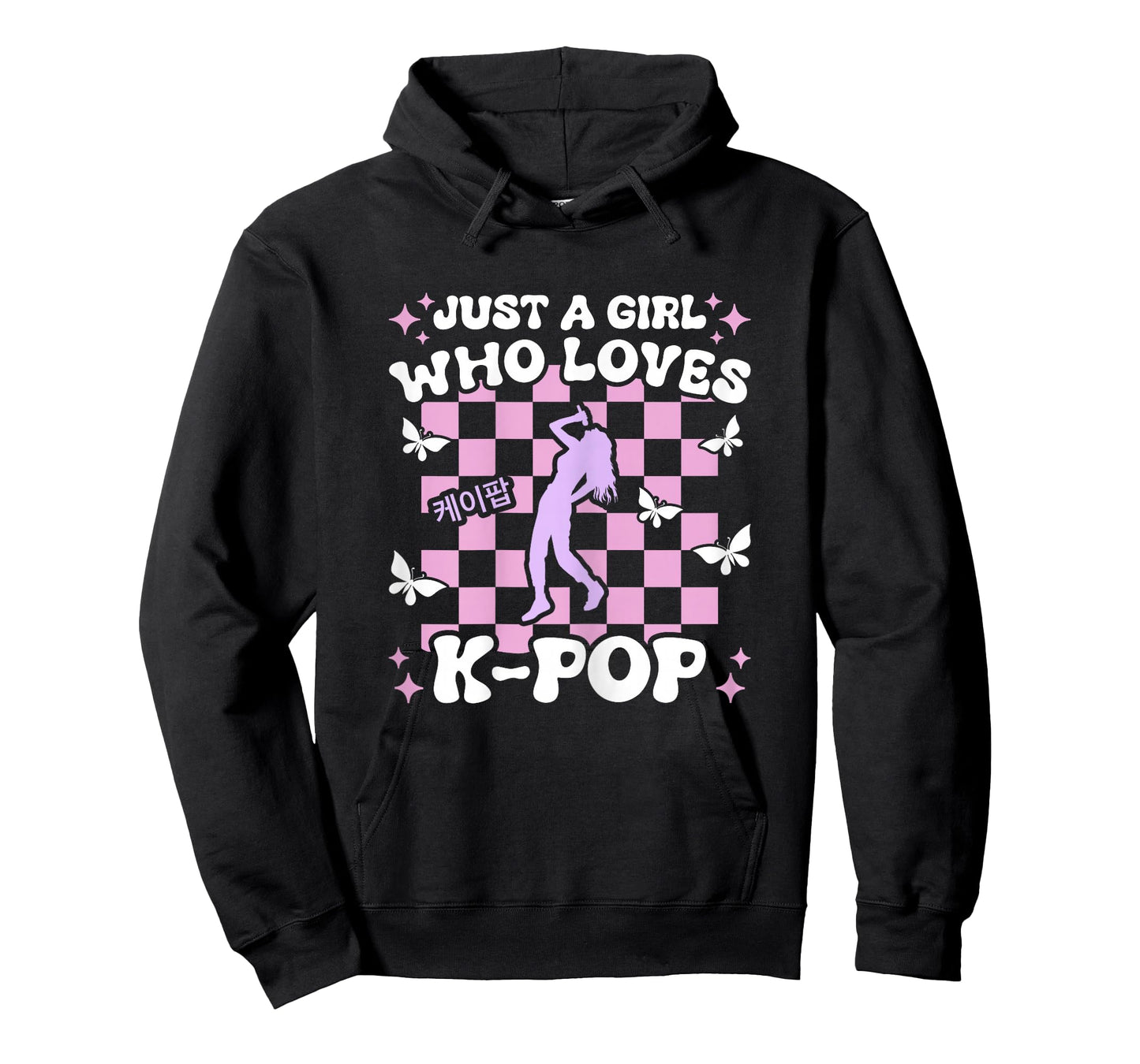 Just A Girl Who Loves K-Pop Girls Kids Kpop Teen Girl K-Pop T-Shirt