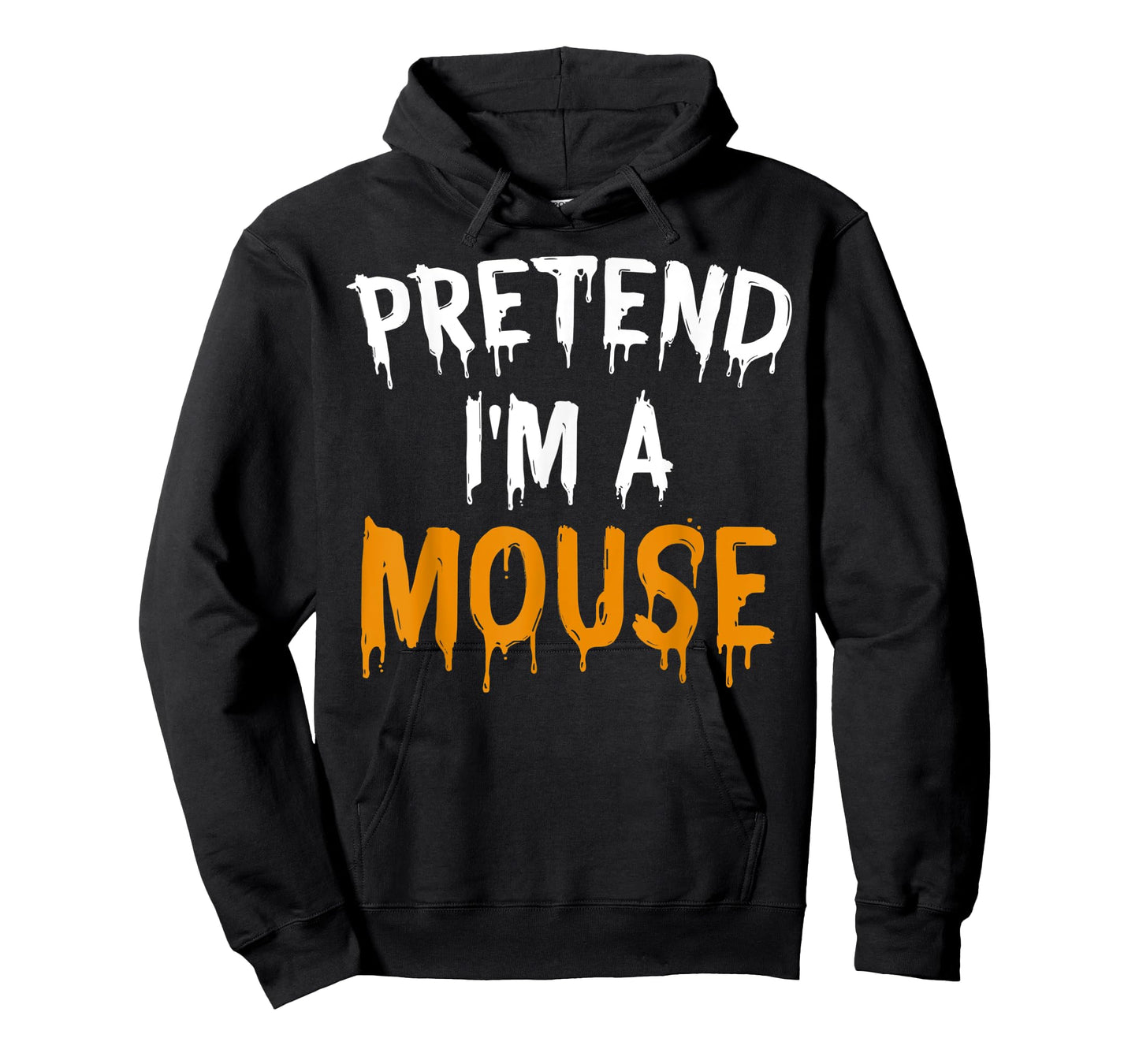 Funny Lazy Halloween Costume Gift Pretend I'm A Mouse T-Shirt