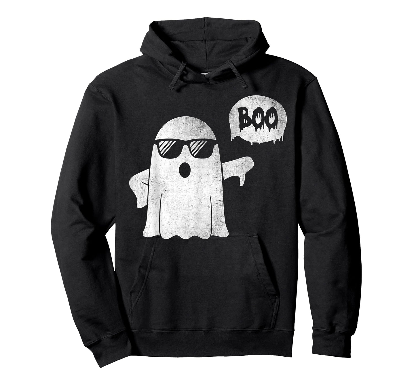 Thumbs Down Boo Ghost Funny Halloween Spooky Boo Men Women T-Shirt