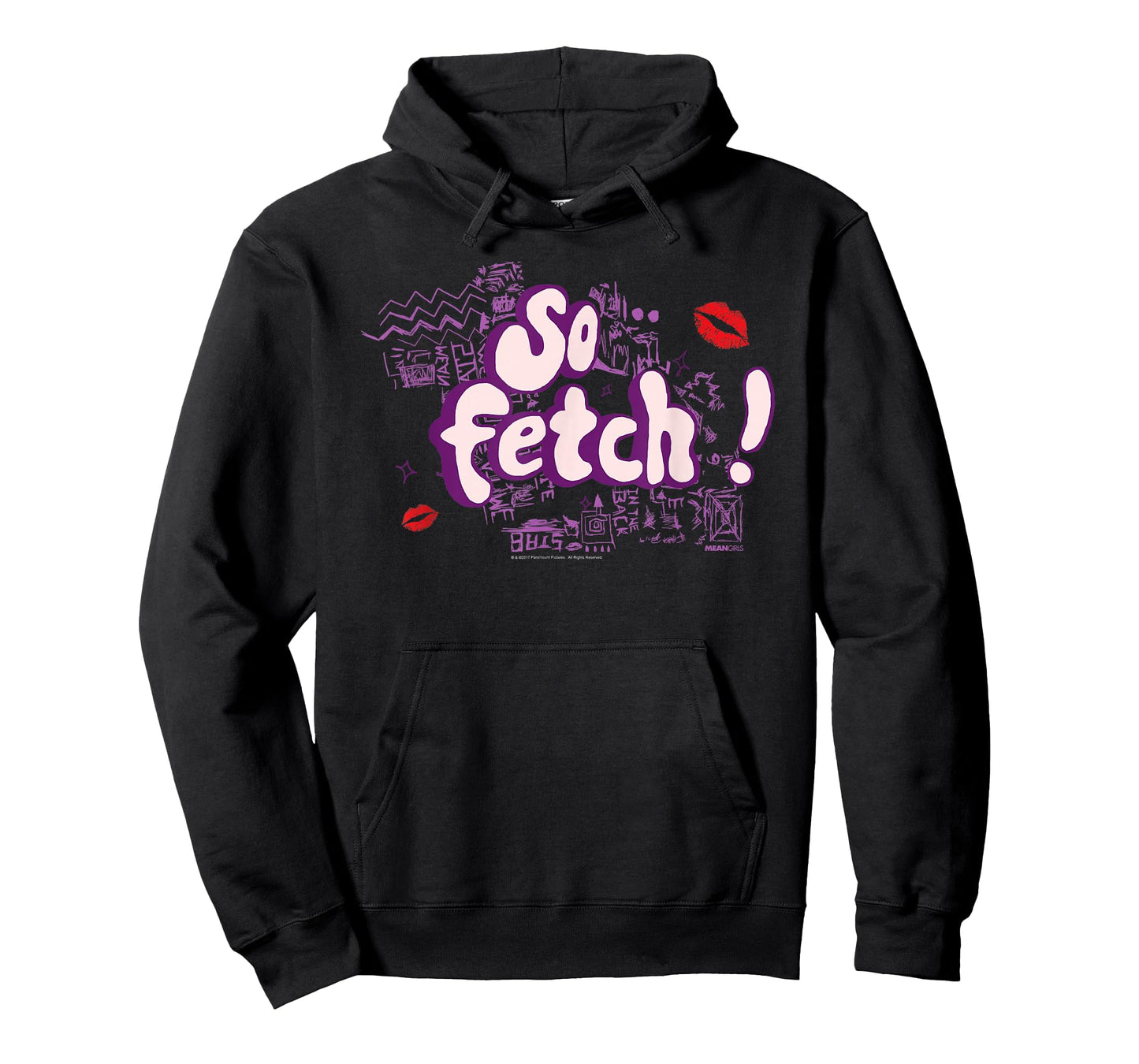 Mean Girls So Fetch! Illustrated Type Y2K Movie T-Shirt