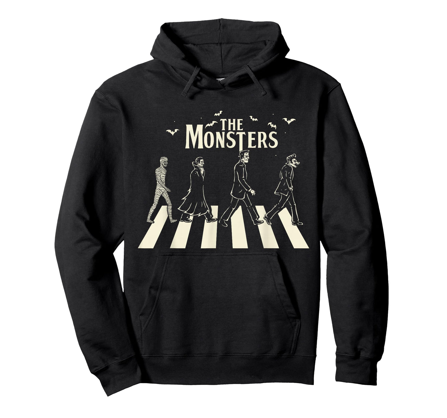 The Monsters - Funny Monsters Crossing the Road T-Shirt