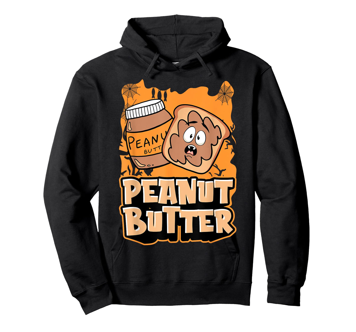 Peanut Butter Jelly Matching Halloween Spooky Spider Webs T-Shirt