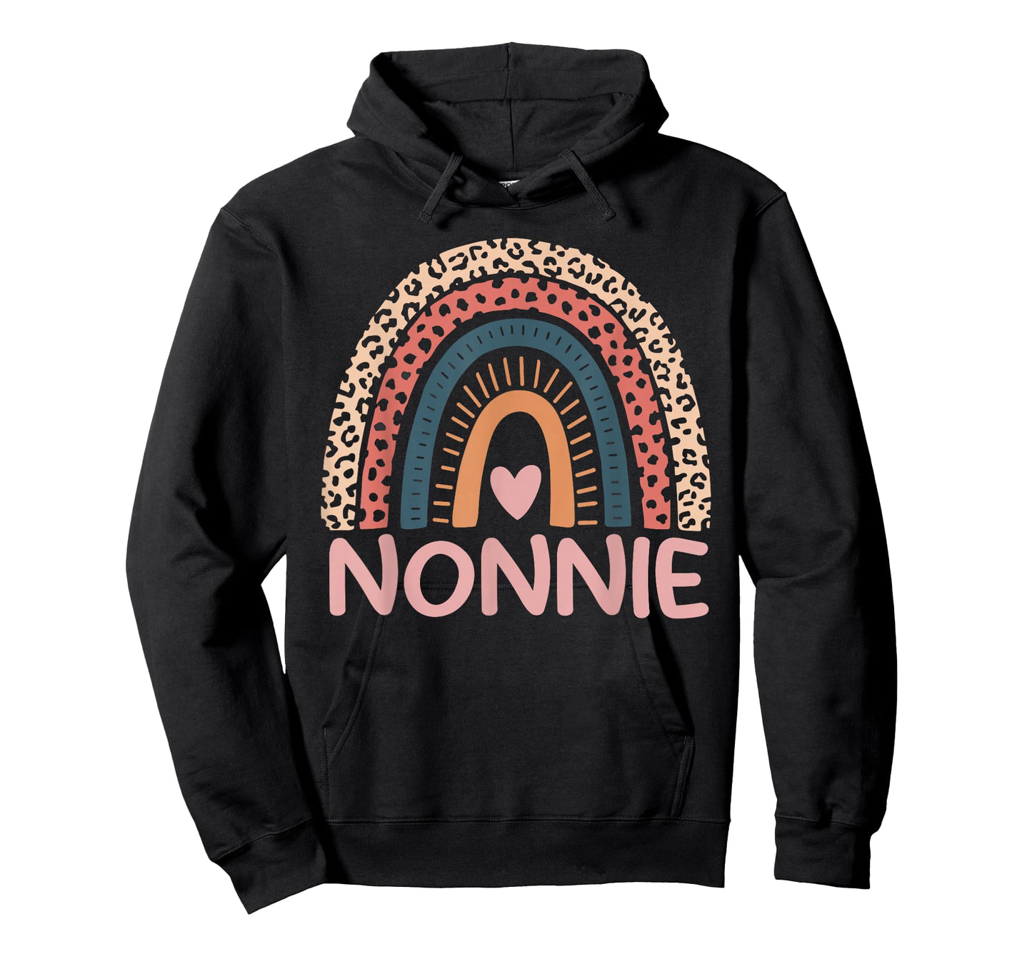 Nonnie Rainbow Leopard Mothers Day T-Shirt