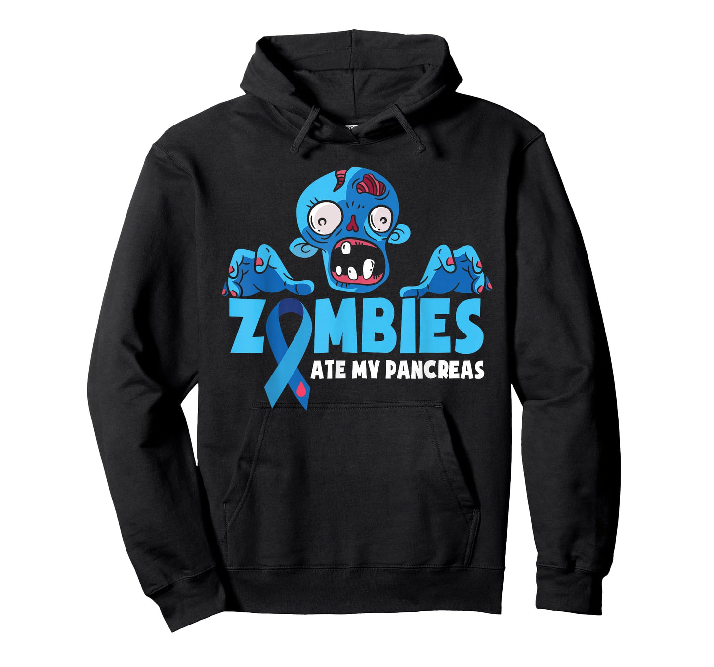 Type 1 Diabetes Kids Zombies Ate My Pancreas T-Shirt