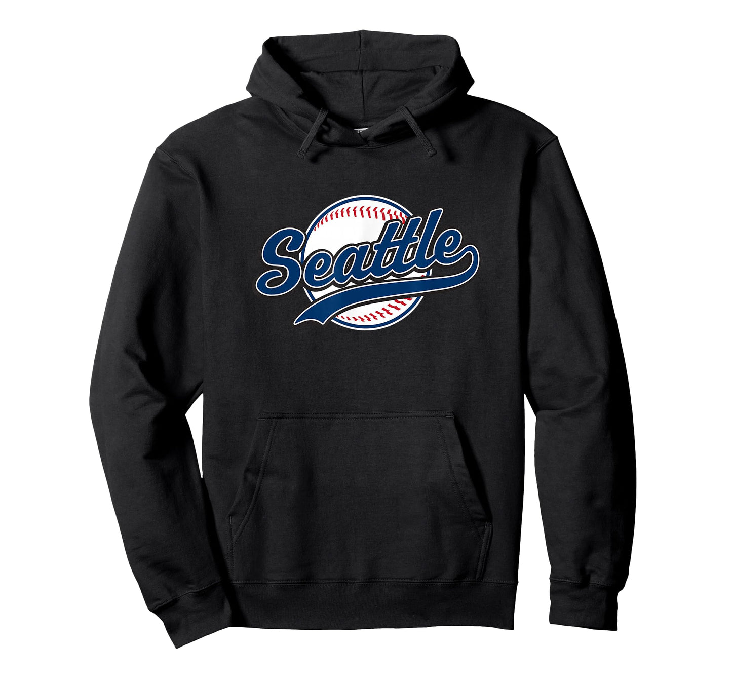 Seattle Tee Vintage Baseball Throwback Retro Design T-Shirt
