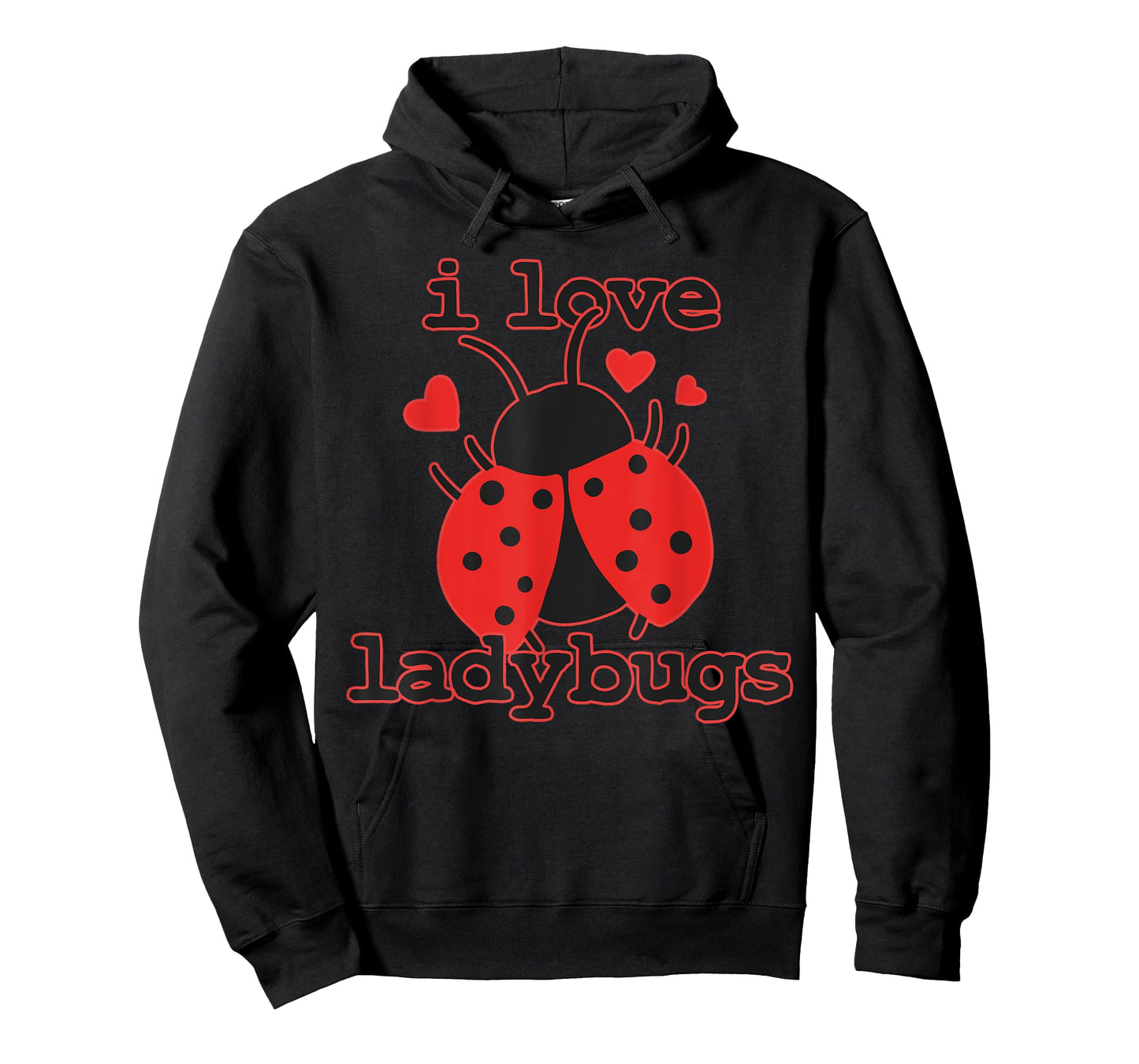 I Love Ladybugs Bugs Biologist Insects T-Shirt