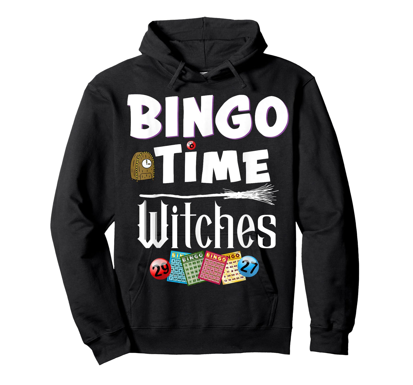 Halloween Bingo Time Witches Funny Women Bingo Player T-Shirt