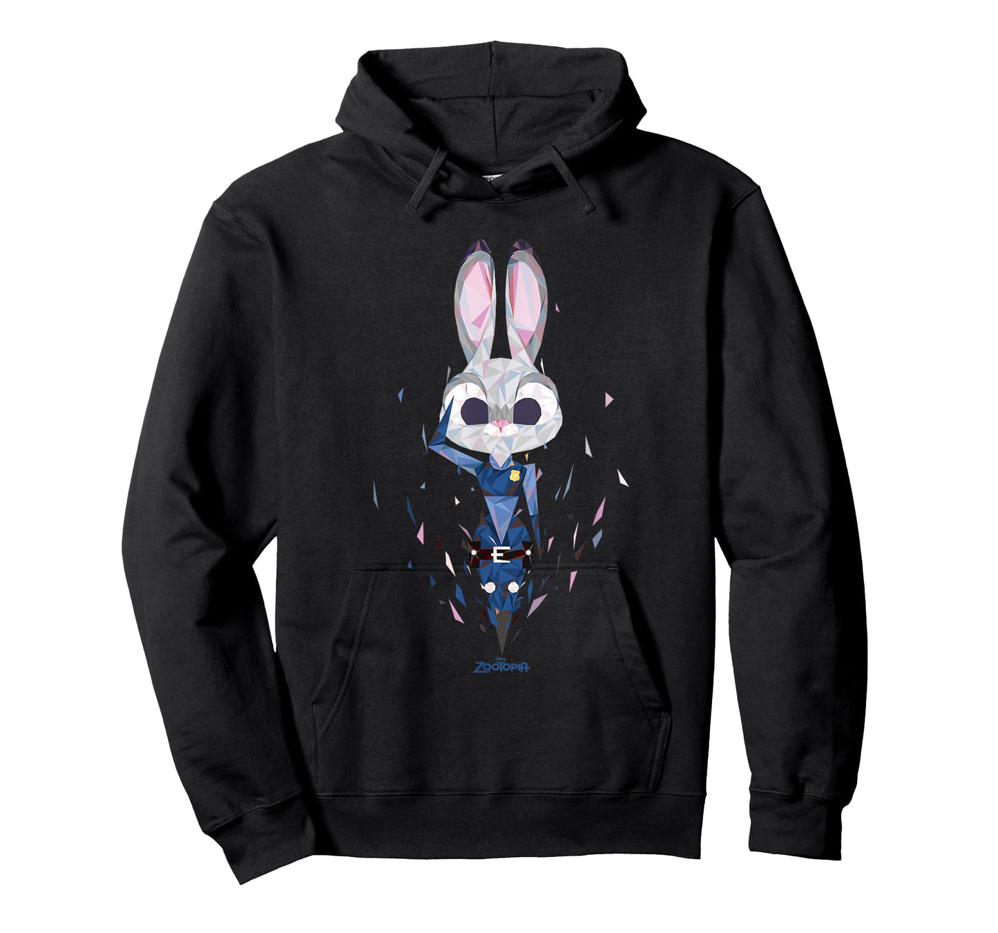 Disney Zootopia Officer Judy Hopps Geometric Salute T-Shirt T-Shirt