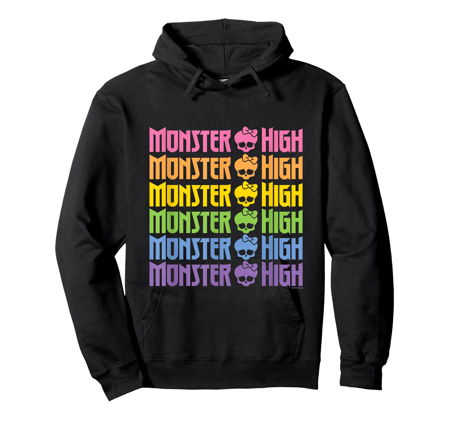 Monster High - Pride Stacked Rainbow Logo T-Shirt