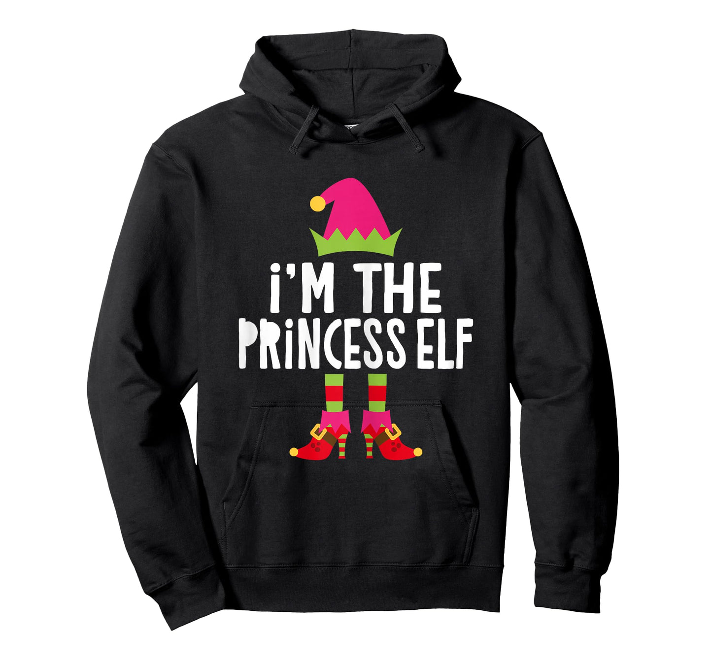 I'm The Princess Elf Shirt Women Girl Matching Christmas Elf T-Shirt