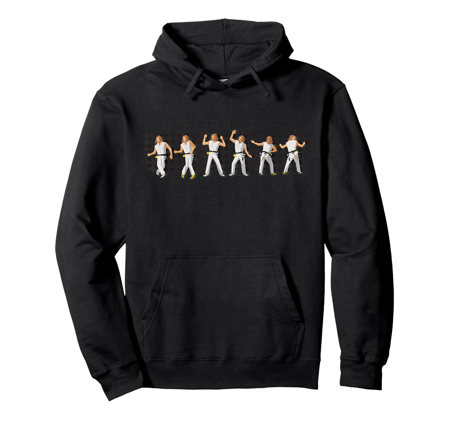 The Big Lebowski The Dude Checkerboard Dance T-Shirt