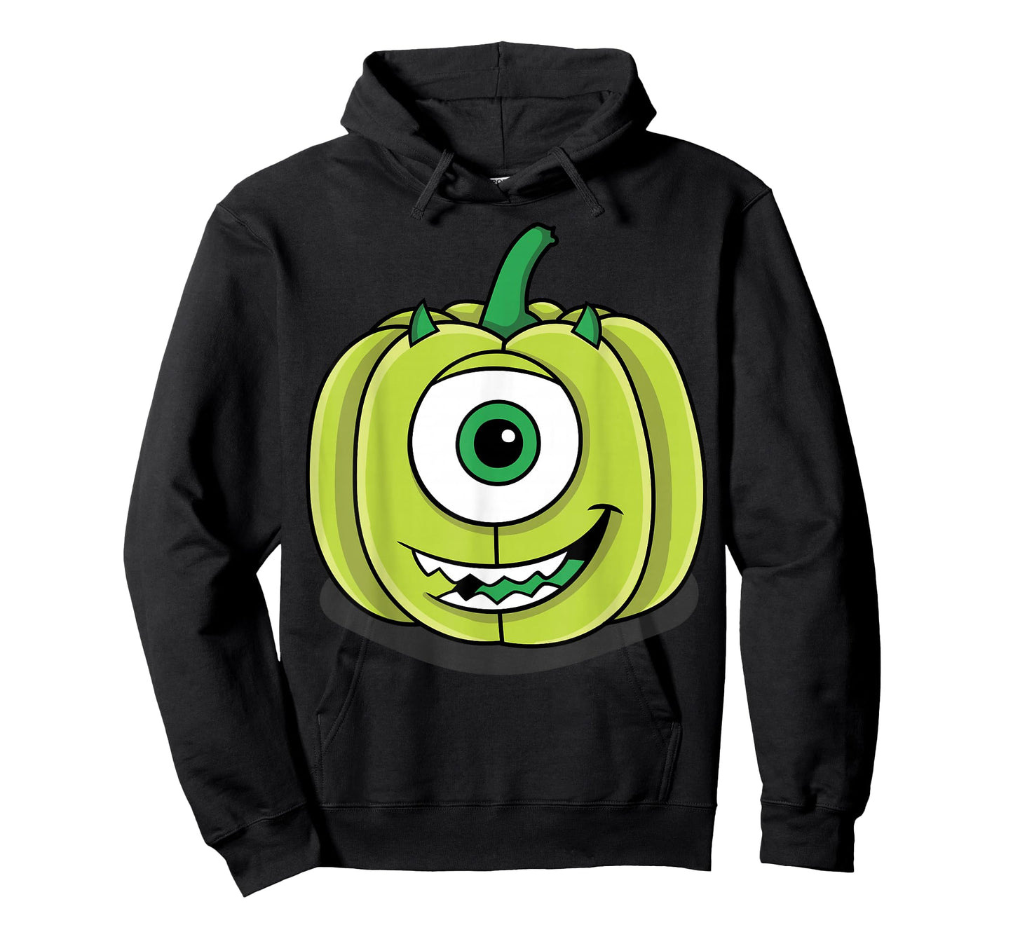 Disney Pixar Monsters Inc. Mike Green Pumpkin Halloween T-Shirt