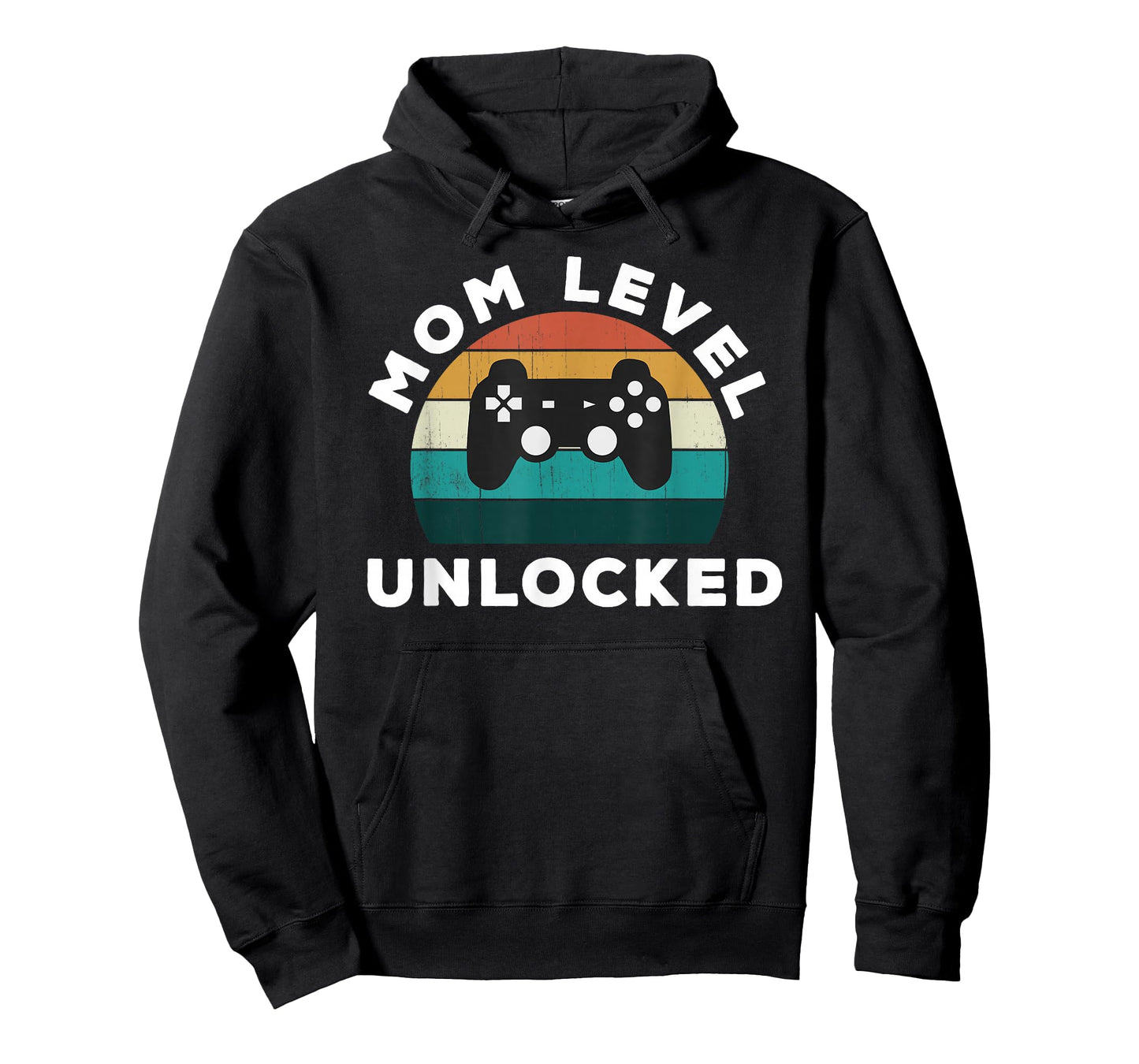 Mom Level Unlocked: Game Lover / Gamer New Baby Mother Mamma T-Shirt