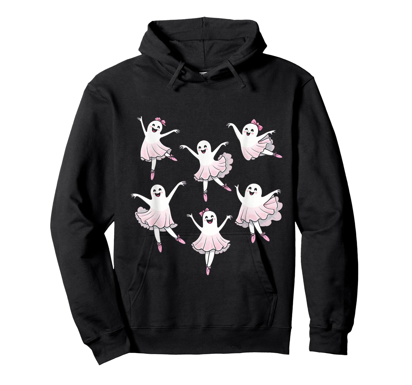 Ballerina Ghosts Ballet Ghost Dancer Spooky Dance Halloween T-Shirt