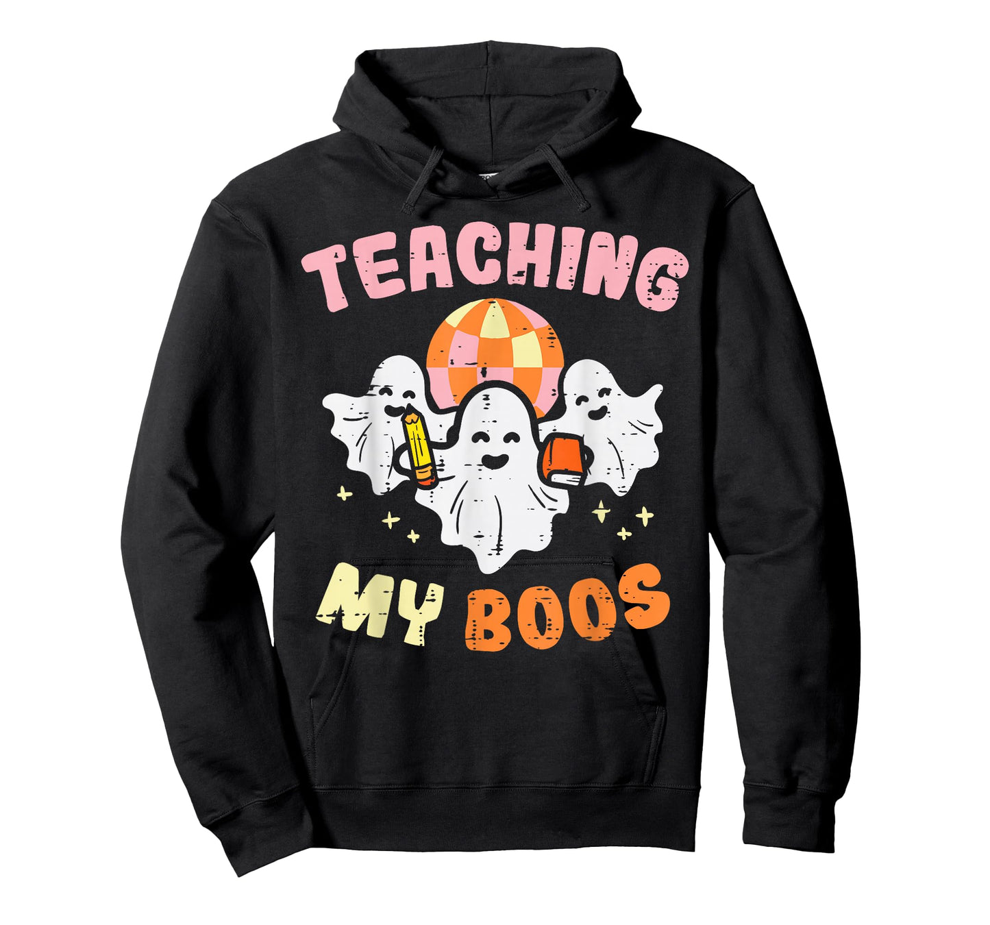 Halloween Teacher Teaching My Boos Costume Teacher Men Women T-Shirt