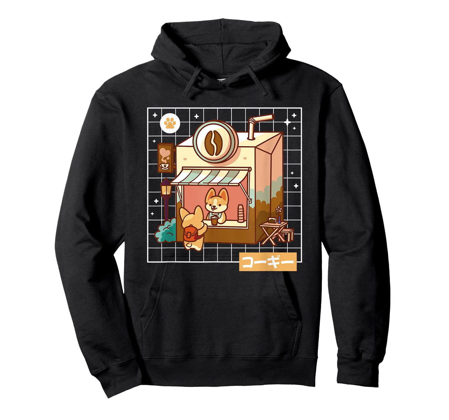 Corgi Dog Lover Kawaii Pembroke Welsh Cute Japanese Anime T-Shirt for Men Women Girls Kids