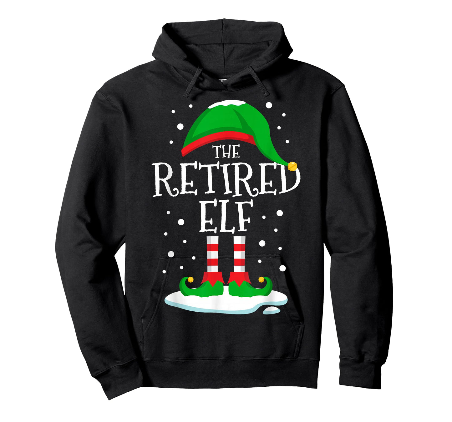The Retired Elf Christmas Family Matching Xmas Group Funny T-Shirt