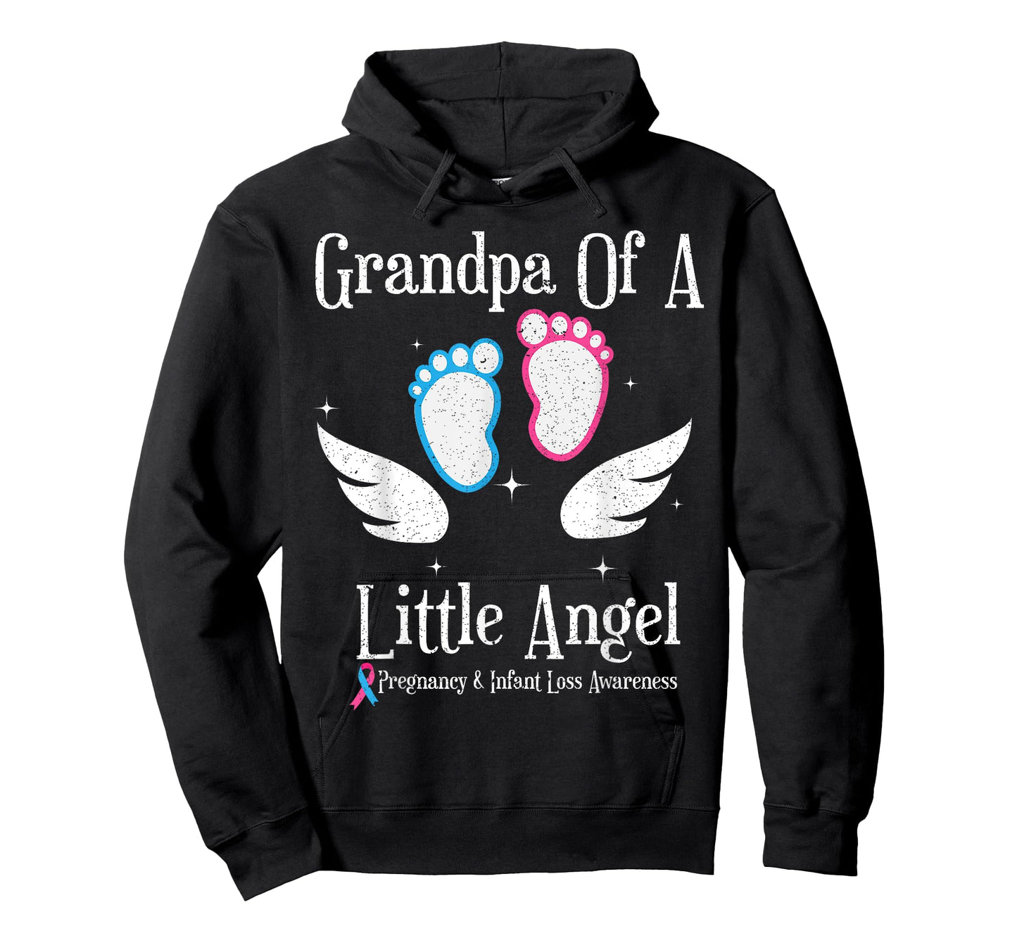 Grandpa Of A Little Angel Pregnancy and Infant Loss t-Shirt T-Shirt