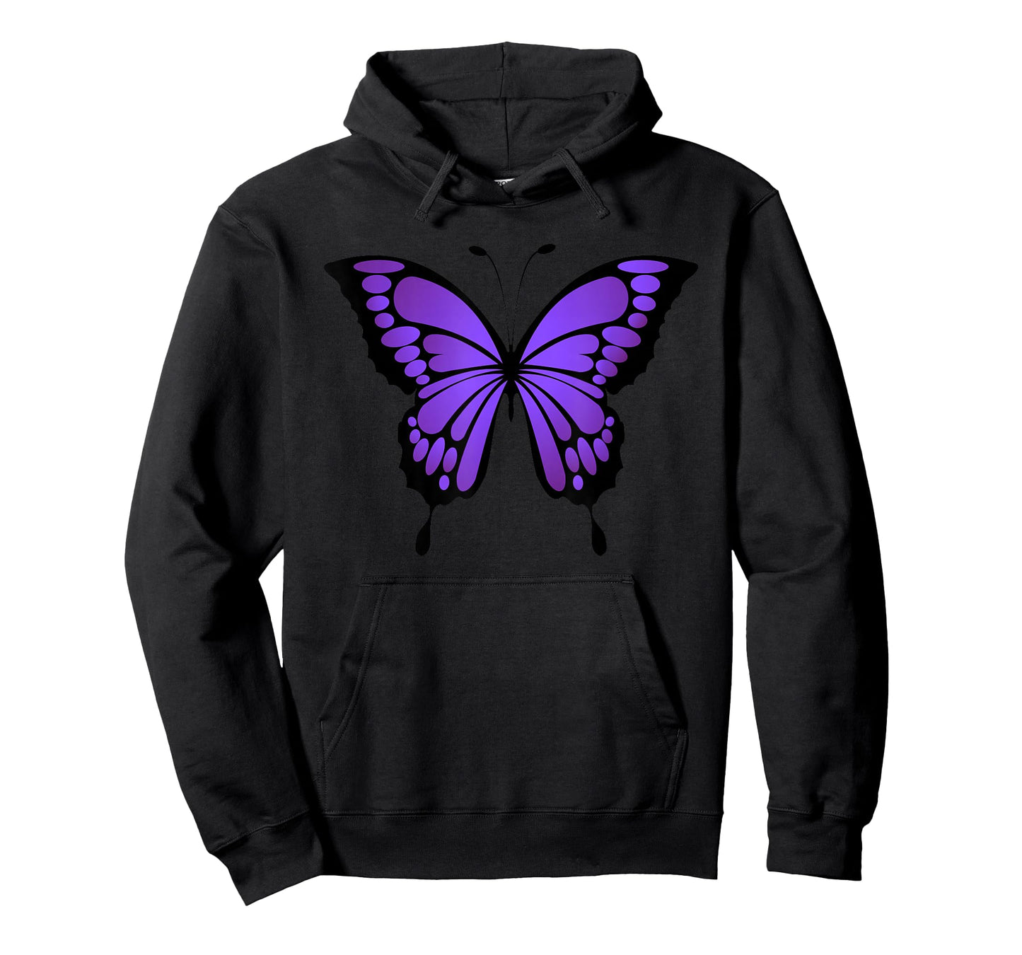 Vibrant Purple Butterfly T-Shirt